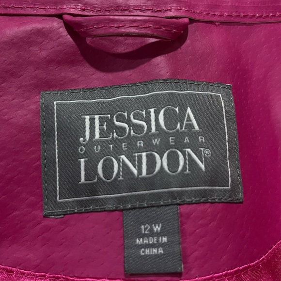 Vintage Pink leather jacket - Picture 5 of 8